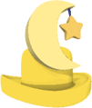 Yellow Moon Hat