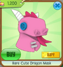 Rare Cute Dragon Mask