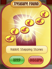 Rabbit stepping stones