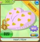 Heart pillow 3