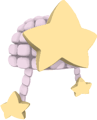 Light Pink Star Hat
