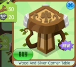 Grahams-Workshop Wood-And-Silver-Corner-Table 2016