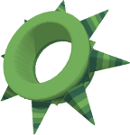 StripedSpikedWristband41