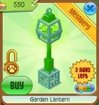 Garden-lantern-green