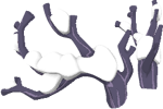 Purple Jamaaliday Branch Antlers