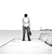 Kei about to escape by sea