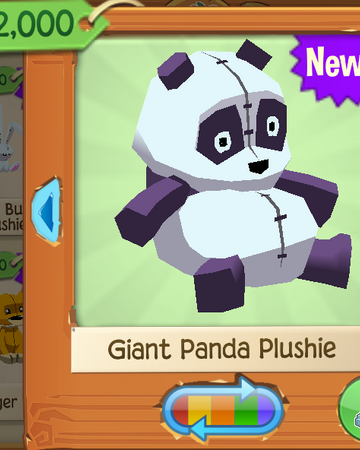 giant panda plushie