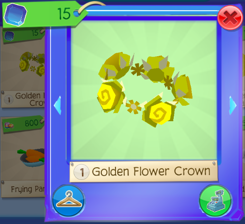 Golden Flower Crown Animal Jam Wiki