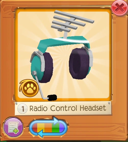 Radio Control Headset Animal Jam Wiki Fandom