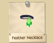 Rare Feather necklace original name