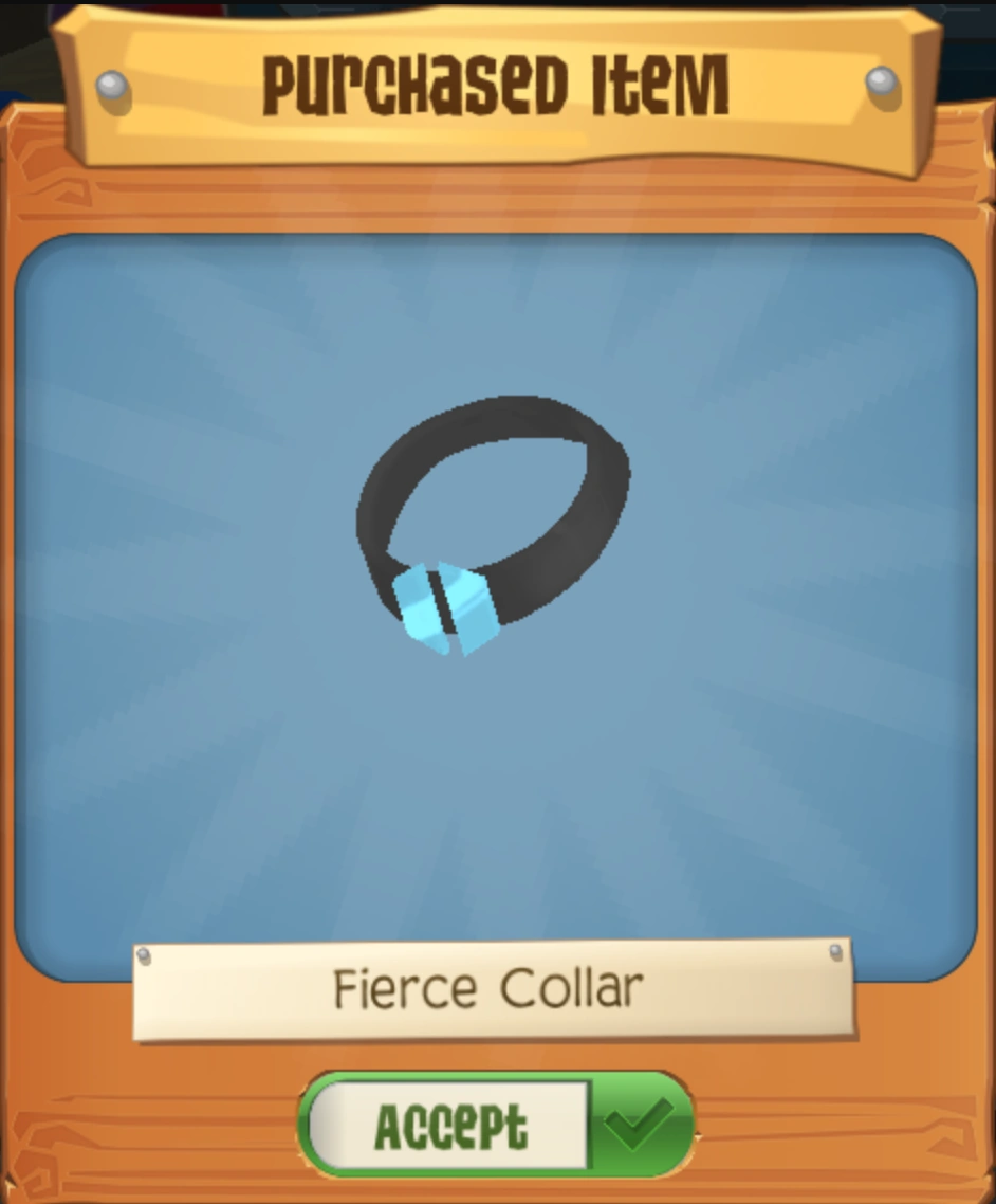 Fierce Collar Animal Jam Wiki Fandom