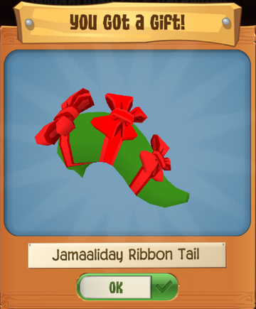 Jamaaliday Ribbon Tail, Animal Jam Wiki