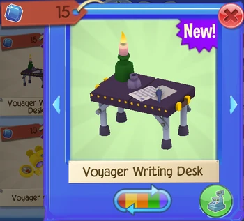 Voyager Writing Desk | Animal Jam Wiki | Fandom