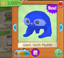 Sloth plushie aj sales