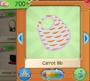 Carrot bib 2