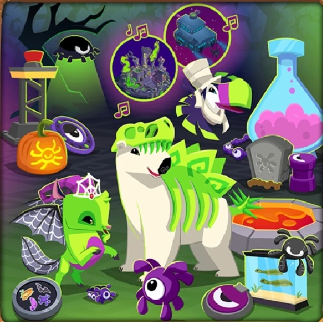 Epic Night of the Phantoms Bundle (2023) Animal Jam Wiki Fandom