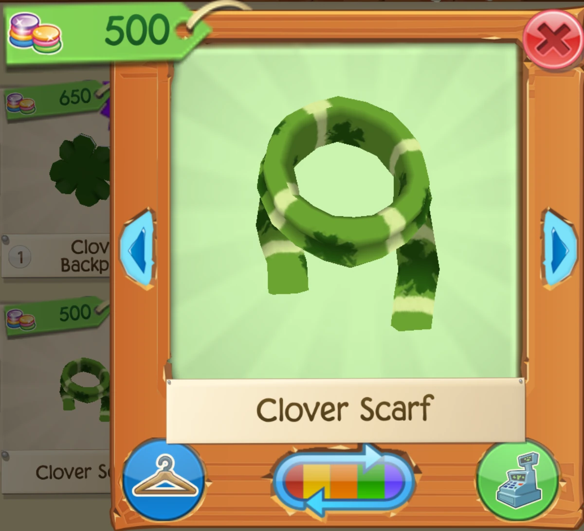 Clover Scarf | Animal Jam Wiki | Fandom