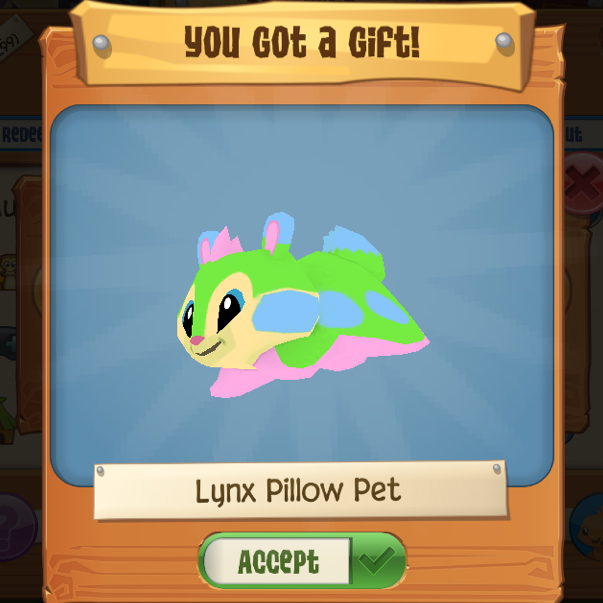 Animal jam top fox pillow pet