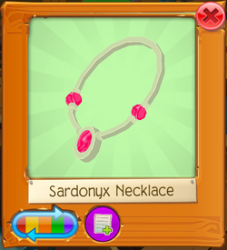 Sardonyx necklace store