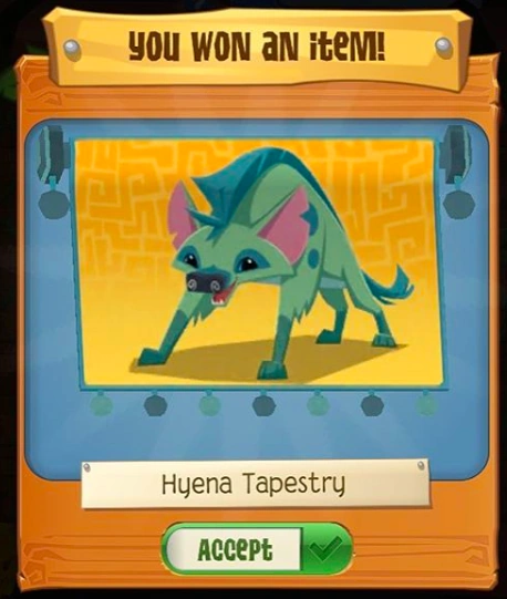 Hyena Tapestry | Animal Jam Wiki | Fandom