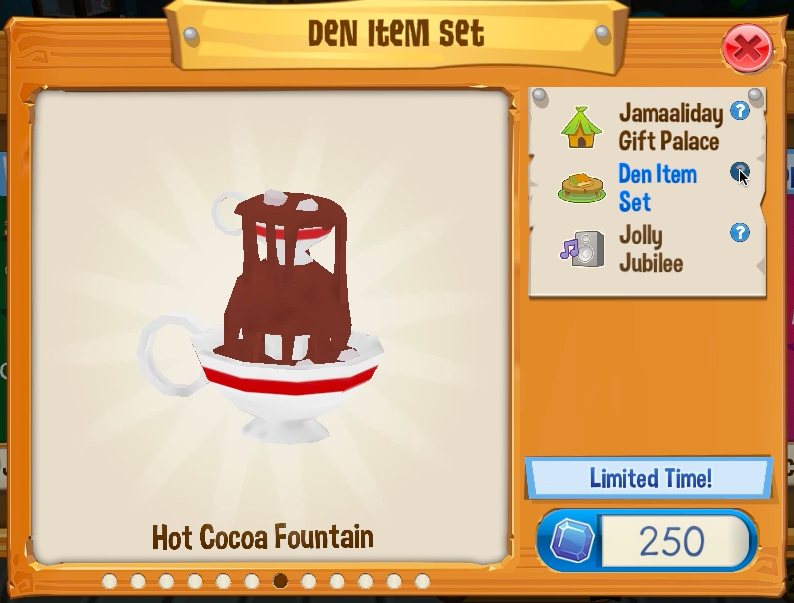 Hot Cocoa Machine, Animal Jam Classic Wiki