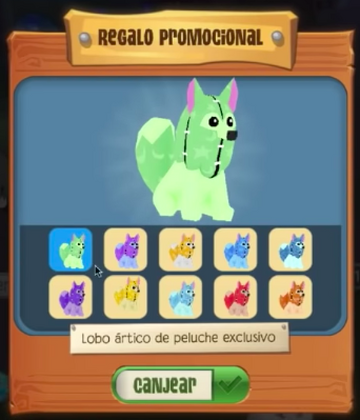 Peluche animal jam hotsell