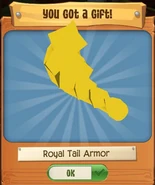 Royal Tail Armor from Royal Tiger bundle