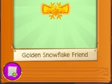 Golden Snowflake Friend