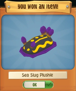 sea slug stuffed animal