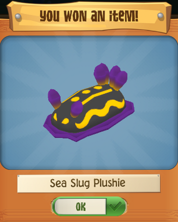 sea slug plush