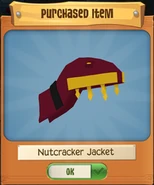 Nutcracker Jacket from the Jamaaliday Accessory Bundle