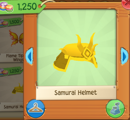 Samurai helmet