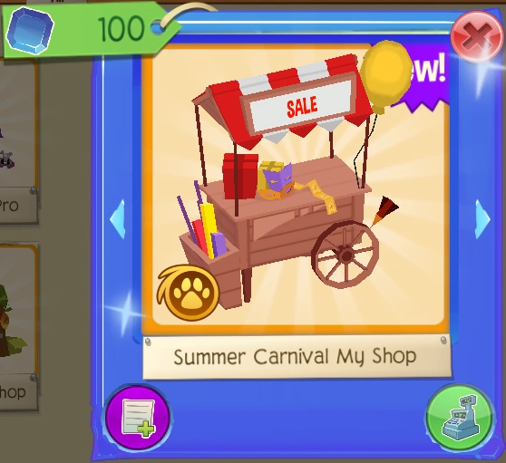 Summer Carnival My Shop Animal Jam Wiki Fandom