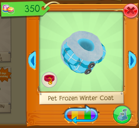 Pet Frozen Winter Coat Animal Jam Wiki Fandom