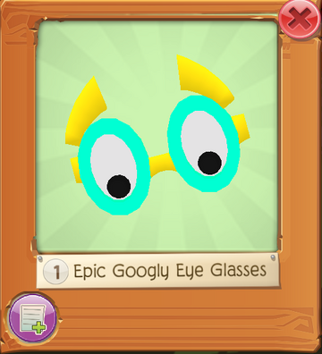 Googly Eye Glasses, Animal Jam Wiki