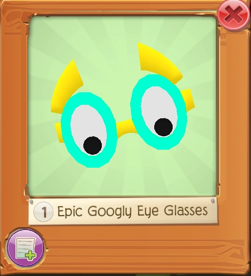 Epic Googly Eye Glasses Animal Jam Wiki Fandom