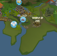 Lost Temple of Zios map