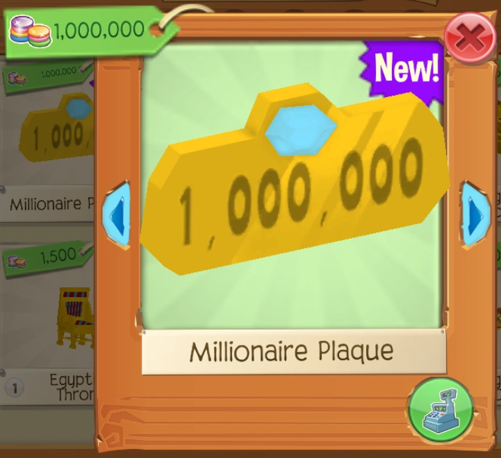 Millionaire Plaque Animal Jam Wiki Fandom