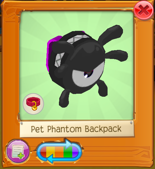 Pet Backpack, Animal Jam Classic Wiki