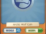 Arctic Wolf Coin