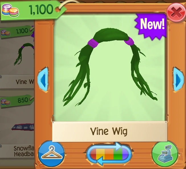 Vine Wig Animal Jam Wiki Fandom