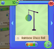 Butterfly's Rainbow Disco Ball's first name