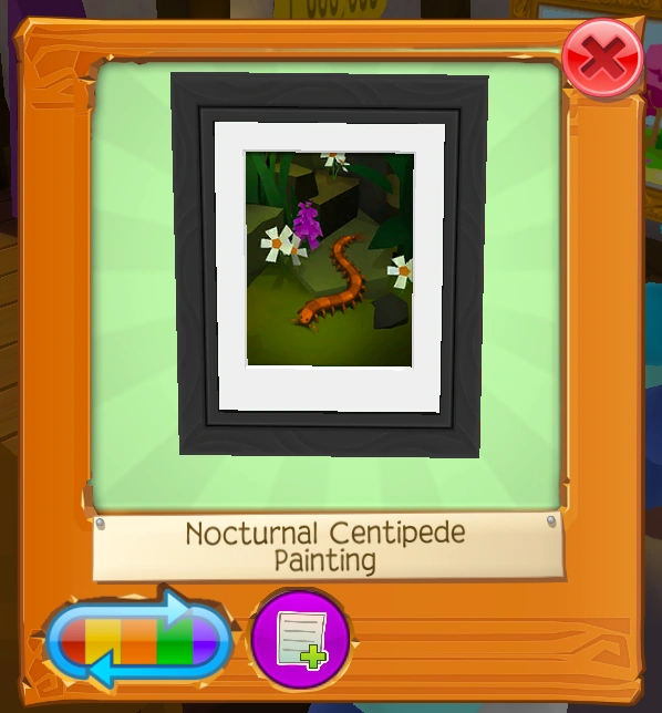 Nocturnal Centipede Painting Animal Jam Wiki Fandom