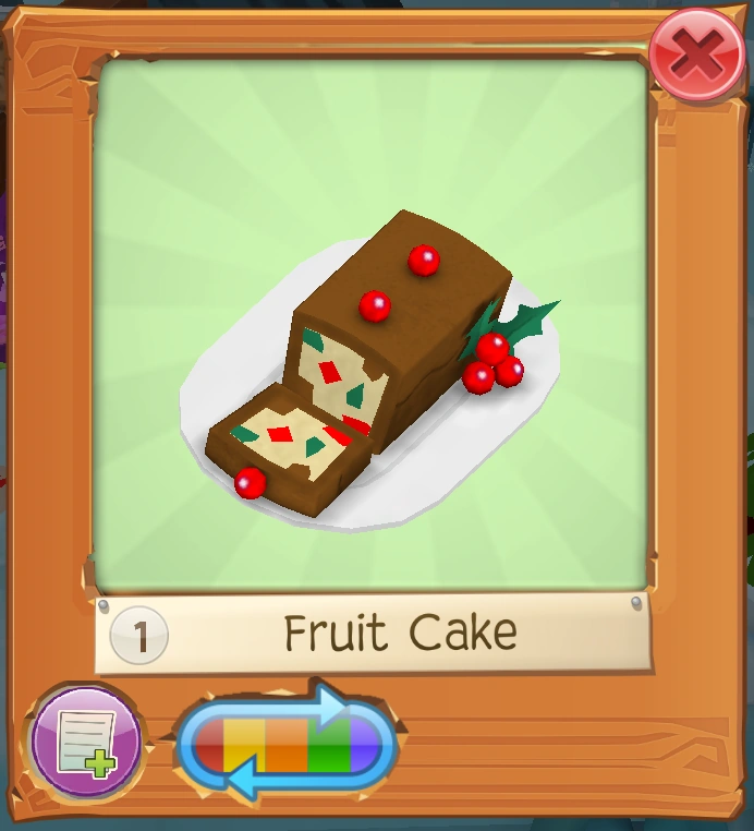 Fruit Cake Animal Jam Wiki Fandom