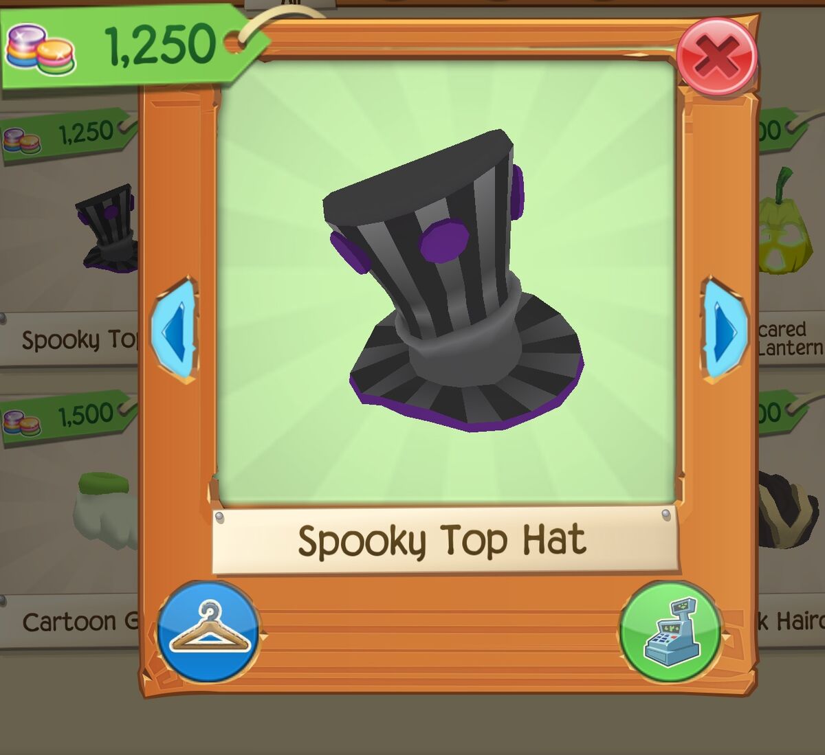 Spooky Top Hat Animal Jam Wiki Fandom