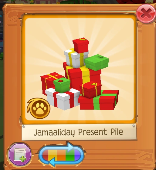 Jamaaliday Present Pile | Animal Jam Wiki | Fandom