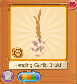 Hanging Garlic Braid 1