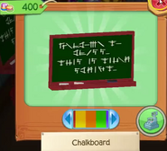 Chalkboard from Beta Testing