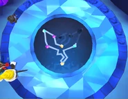 The former Mira emblem on the 2nd floor