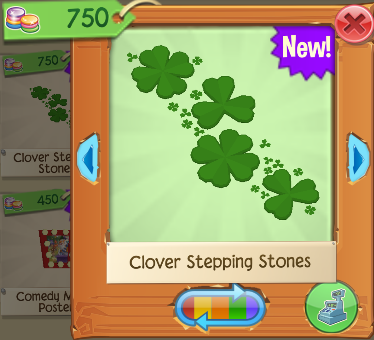 Clover Stepping Stones | Animal Jam Wiki | Fandom